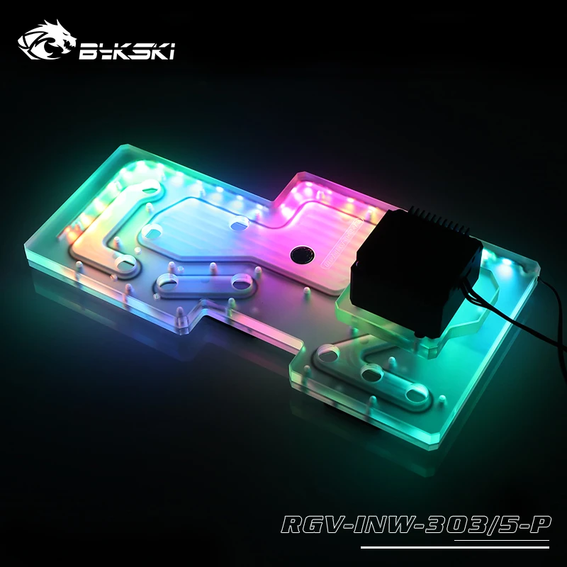 BYKSKI Akrylowa płytka wodna d – Distro Plate Ddc Pump Combo recenzja i cena