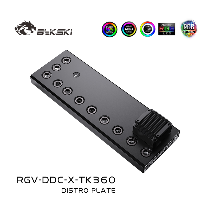 Bykski akryl Distro płyta/płyt – Distro Plate Ddc Pump Combo recenzja i cena