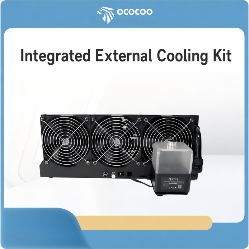 Zewnętrzny zestaw chłodzenia w – External Radiator Water Cooling Kit recenzja i cena